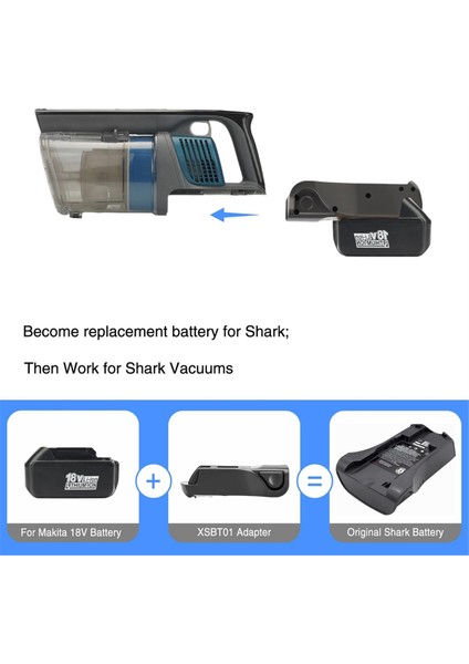 Köpekbalığı XSBT620 XSBT750 XSBT700 Pil (Pil Değil) Için Makita 18V Li-Ion Pil Için Pil Adaptörü (Yurt Dışından) indirimleri