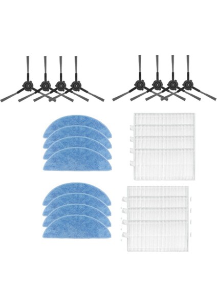 Ecovacs Yedı Y1 Pro / Y1 Pro Plus Vakum Temizleyici Aksesuarları Yan Fırça Paspas Filtresi Yedek Kitleri (Yurt Dışından) fiyatları