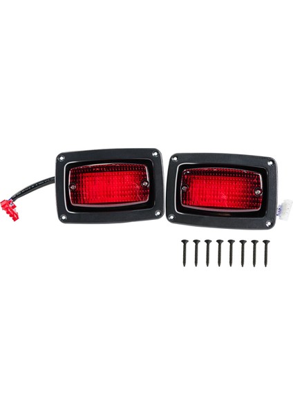 Golf Sepeti LED Kuyruk Işık Arka Fren Işığı Reflektör Tay Lamits 1017035 Clubcar Ds 1982+ (Yurt Dışından)