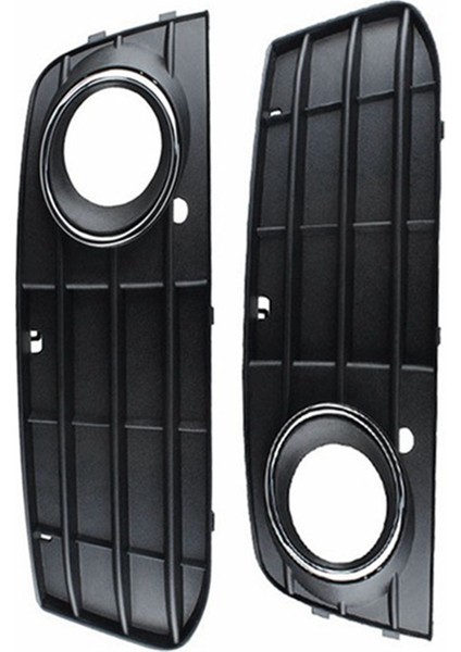 1 Çift Araba Tampon Havalandırma Izgarası (Lh+Rh) Audi A4 B8 2007-2012 Sis Lambası Havalandırma Grille 8K087681 8K0807682 (Yurt Dışından)