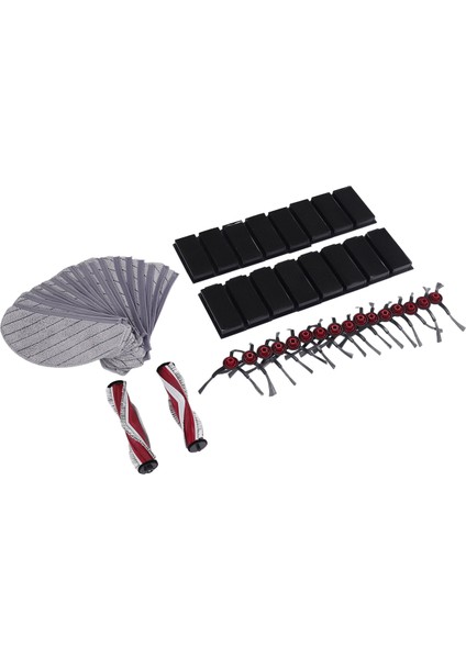 Yeedi Için C12 / C12 Plus / C12 Pro Plus Plus Ana Yan Fırça Hepa Filtre Mop Kumaş Aksesuarları Yedek Parçalar (Yurt Dışından)