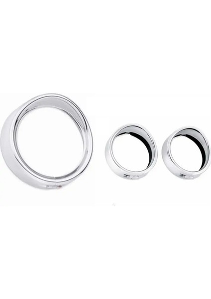 Harley Touring Road King Electra Glide Softail Fld/flh Bölüm 7in Ring+4.5in LED Sis Lambası (Yurt Dışından)