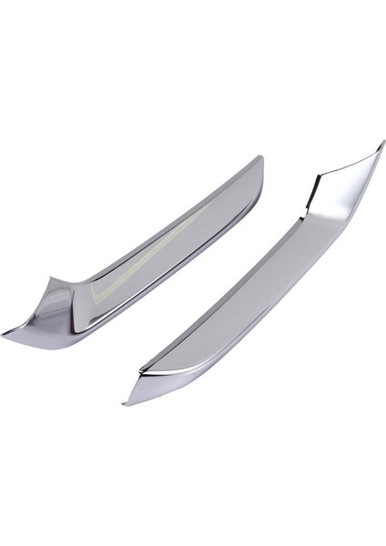 Araba Chrome Ön Tampon Alt Grille Trim Şeritler Honda Hrv Hr-V-Vzel 2021 2022 (Yurt Dışından)