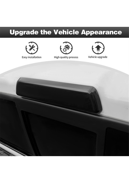 Ford F150 2009-2014 Yüksek Montajlı Fren Işığı Trim Aksesuarları, Siyah Füme Üçüncü Fren Işığı Trim Kapağı (Yurt Dışından) fiyatları