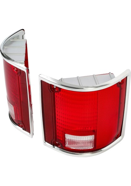 Kuyruk Işık Lambası Lens 1paır Set Taıllıme 5968329 5968330 Chevy C10 C20 C30 K10 1973-1991 (Yurt Dışından) indirimleri