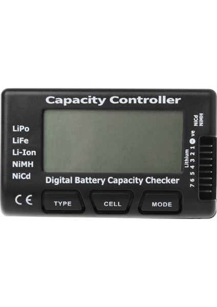 Rc Cellmeter 7 Dijital Pil Kapasite Denetleyicisi Kontrolör Test Cihazı Lıpo Lıfe Için Lı-Ion Nımh Nıcd Hücre Ölçer (Yurt Dışından)