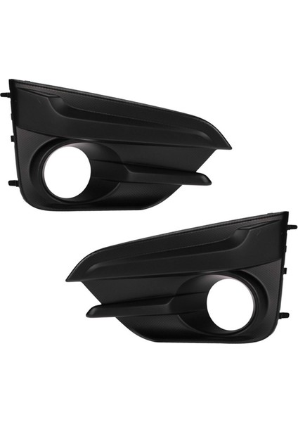 1 Çift Ön Tampon Sis Lambası Kapağı Izgara Çerçevesi 57731FL23A 57731FL22A 57731-FL23A Subaru Impreza Için 2017-2018 (Yurt Dışından)