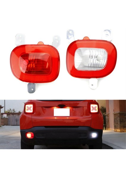 68255513AA 68255514AA Arka Tampon Reflektör Tail Lights Fren Işık Kiti Jeep Liberty 2015-2017 Için Otomotiv (Yurt Dışından) modelleri