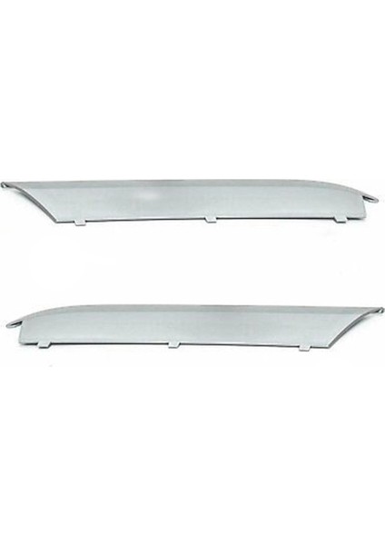 1paır Ön Tampon Sisli Far Çerçeve Trim 51117331717 51117331718 Bmw 5 Serisi F07 2014-2017 Dış Izgara Şeridi (Yurt Dışından) modelleri