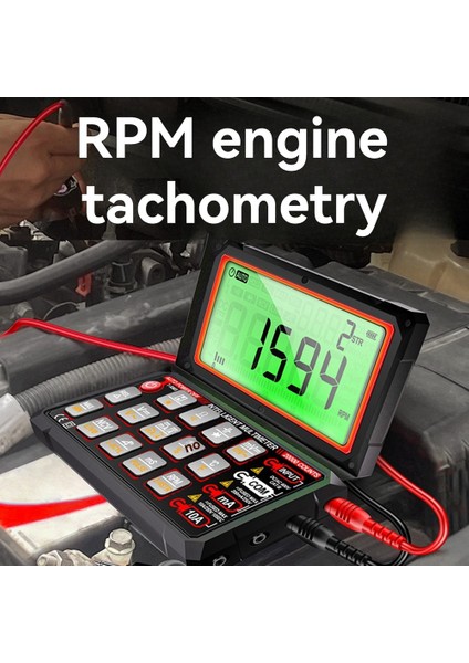 Aneng 623 Akıllı Yerleşik Lityum Pil Araç Multimetre Onarım Test Cihazı 20000 Sayı Voltmetre Çoklu Teslim Metre Araçları (Yurt Dışından) fırsatları