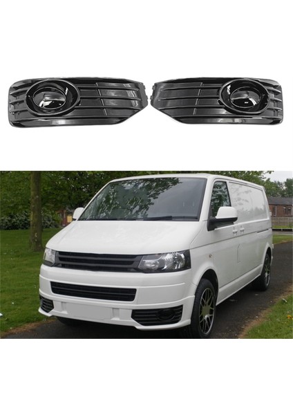 1 Çift Ön Tampon Sis Lambası Kapağı Vw Taşıyıcı Için Izgara T5 T5.1 Sportline 2010-2015 Delik Yok (Yurt Dışından) fiyatları