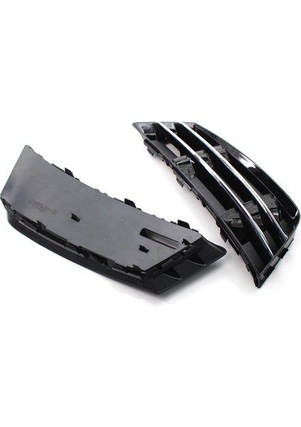 1 Çift Ön Tampon Sis Izgarası Izgara Izgara Audi A4 B9 2016-2018 Sis Lambası Kapağı 8WD807681 8WD807682 (Yurt Dışından) modelleri