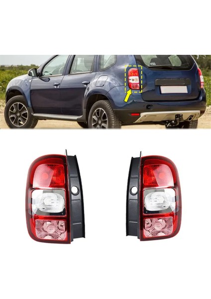 Renault Dacia Duster 2013-2017 Için Ampul Olmadan Otomatik Arka Kuyruk Işık Uyarı Fren Lambası Sinyal Lambası (Yurt Dışından) indirimleri