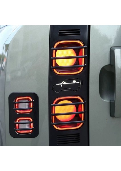 Araba Arka Fren Işığı Geniş Gösterge Kapak Land Rover Defender Için Işık Metal Koruyucu Net Kapak 110 2020-2024 (Yurt Dışından) fiyatları
