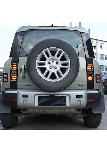 Araba Arka Fren Işığı Geniş Gösterge Kapak Land Rover Defender Için Işık Metal Koruyucu Net Kapak 110 2020-2024 (Yurt Dışından) indirimleri