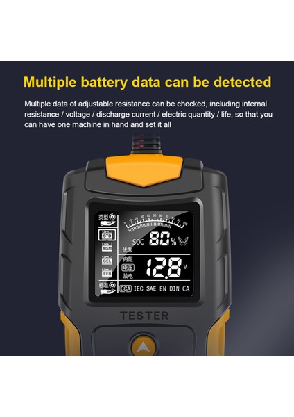 12V/24V Araç Pil Test Cihazı Dijital Otomotiv Diyagnostik Pil Test Cihazı Aracı Aracı Şarj Tarayıcı Aracı (Yurt Dışından) modelleri