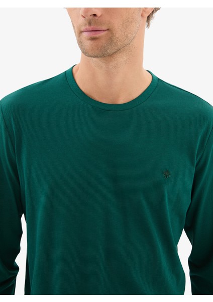 Erkek Pijama Takımı 40783 - Yeşil fırsatları