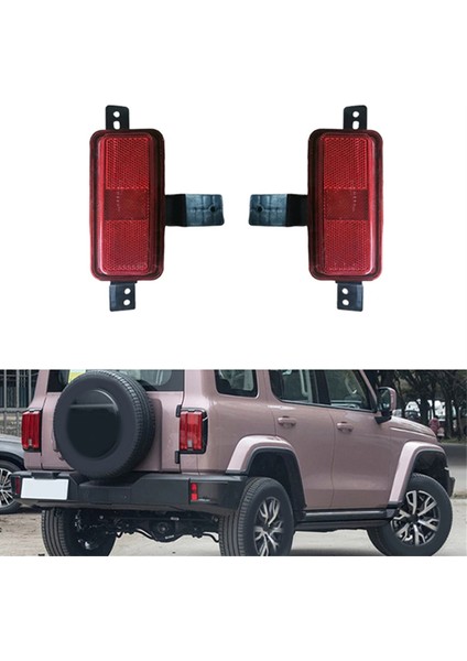 Araba Sağ Arka Sis Arka Tampon Gwm Haval Tank 300 Şehir Edition Işık Uyarı Sinyal Lambası Için (Yurt Dışından) fırsatları