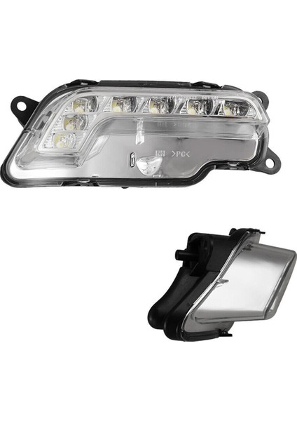 LED Gündüz Koşu Işıkları Drl Mercedes Için Alt Tampon Grille Benz W212 E300 E350 E500 2009-2013, Sağ (Yurt Dışından) fiyatları