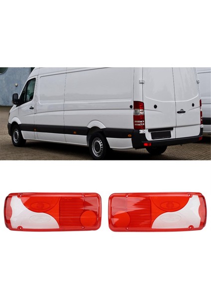 1 Çift Arka Lamba Kapağı Kabuk Fren Lambası Kapağı 1784670 1784669 Scania Için Mercedes-Benz Sprinter Volkswagen Crafter (Yurt Dışından) fiyatları