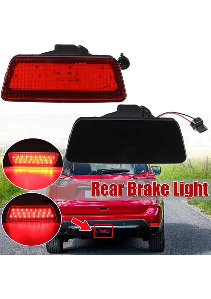 LED Arka Kuyruk Işık Tampon Fren Lambası Sis Lambası Nissan X-Trail Rogue Murano Juke 26580-ED50A Siyah (Yurt Dışından) fiyatları