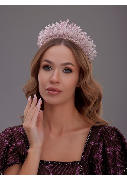 Kristal Gelin Tacı – Işıltılı ve Gösterişli Gelin Aksesuarı fiyatları