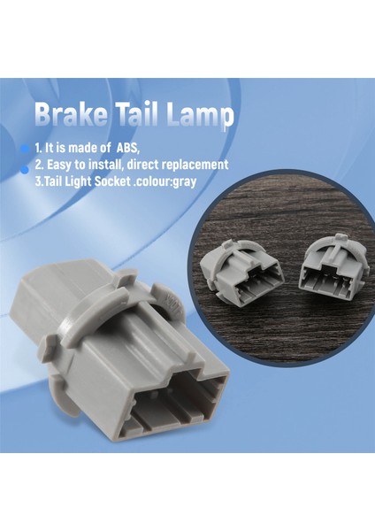 Honda Acura T20W W 33515-S50-003 Için 2x Fren Kuyruk Lambası Arka Işık Soketi Tutucu (Yurt Dışından) indirimleri