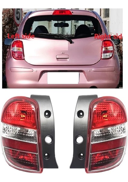 Araba Arka Lamba Fren Lambası Arka Tampon Işık Dönüş Sinyal Lambası Kapağı Nissan Için Ampul Olmadan Mart 2010-2016 Sağ (Yurt Dışından) fiyatları