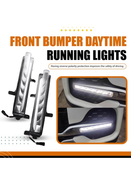 Chery Tiggo 4/tiggo Için 5x Araba Ön Tampon Gündüz Çalışan Işık Drl Ön Bumer LED Sürüş Lambası Sis Lambası Montajı (Yurt Dışından) indirimleri