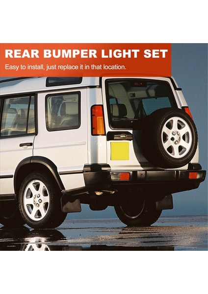 XFB000720 Arka Tampon Reflektörü Turn Sinyal Göstergesi Fren Lambası Fren Ters Lamba Land Rover Keşif 2 (Yurt Dışından)