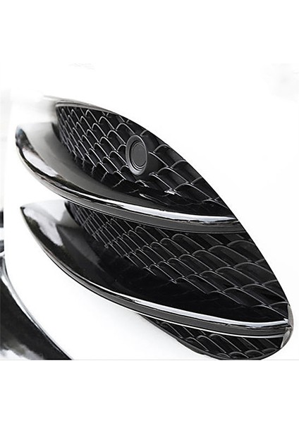Ön Sis Farları Döşeme Şeritleri Tampon Dudak Ayırıcı Spoiler Için Mercedes Benz C Sınıfı W205 C180 C200 C250 C260 C300 (Yurt Dışından)