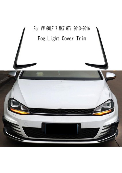 Vw Golf 7 Mk7 Gtı 2013-2016 Için Ön Tampon Ayırıcı (Yurt Dışından) fırsatları