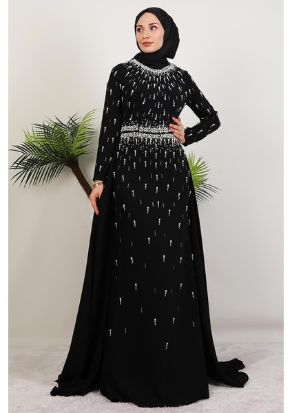 Mery Inci Abiye Siyah