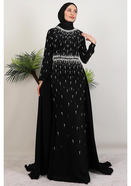 Mery Inci Abiye Siyah modelleri