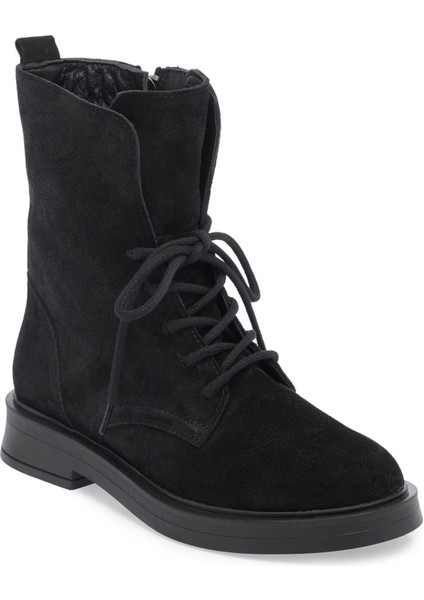 Siyah Hakiki Deri Kadın Casual Bot - K24K1BT67615-A01