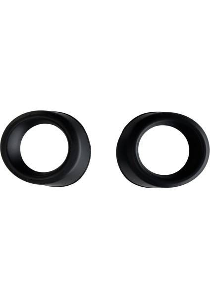 1paır Ön Tampon Deliği Kapak 52128-35130 52127-35140 Toyota Cruiser Fj 2007-2018 Sis Figs Lamba Deliği Siyah Kapaklar (Yurt Dışından)