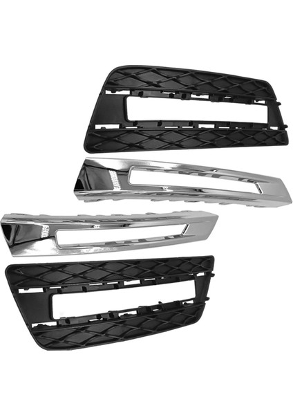 Sol Ön Tampon Gündüz Koşan Sis Işık Kapağı Kaplama Izgara Mercedes Benz GL450 GL350 450 1668843722 1668845322 (Yurt Dışından)