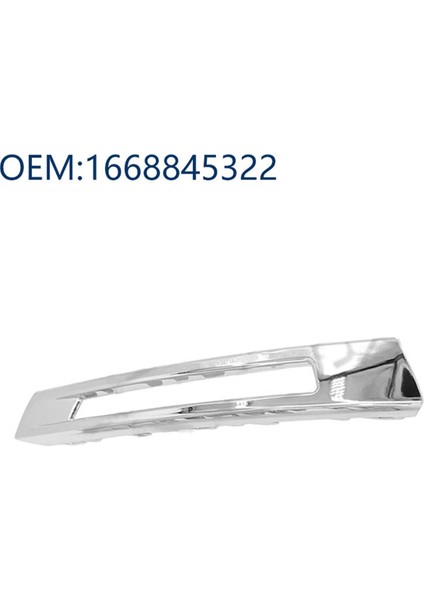 Sol Ön Tampon Gündüz Koşan Sis Işık Kapağı Kaplama Izgara Mercedes Benz GL450 GL350 450 1668843722 1668845322 (Yurt Dışından) modelleri