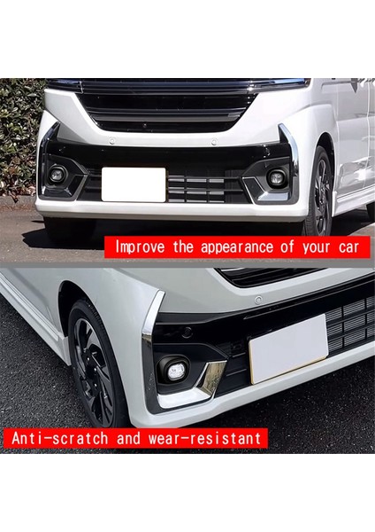 Suzuki Spacia/spacia Özel MK04 Serisi Için Araba Ön Sis Lambası Light Cover Döşeme (Yurt Dışından) fırsatları