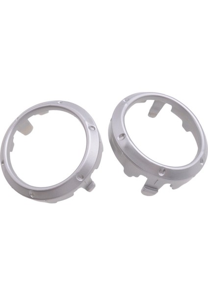 2pcs Gümüş Ön Sis Lambası Kapak Çerçevesi Çerçeve Yüzüğü Toyota Highlander Için Uygun 2004 2005 2006 2007 (Yurt Dışından)