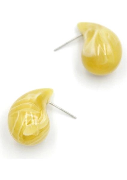 Damla Küpe - Sarı fiyatları