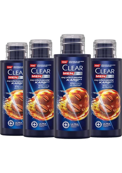 Men Şampuan Saç Dökülmelerine Karşı Seyahat Boy 90 ml X4 fiyatları