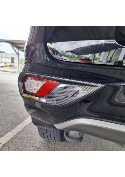 Arka Kuyruk Sis Lambası Kapak Trim Isuzu Mu-X Mux 2022 2023 Dış Aksesuarlar Karbon Fiber (Yurt Dışından) fiyatları