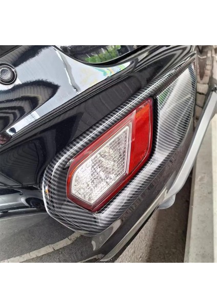 Arka Kuyruk Sis Lambası Kapak Trim Isuzu Mu-X Mux 2022 2023 Dış Aksesuarlar Karbon Fiber (Yurt Dışından) modelleri