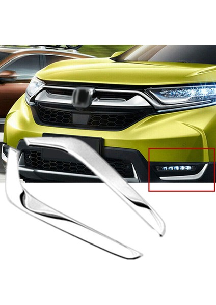 Honda Cr-V Crv 2017 2018 2018 Için Ön Sis Alt Kapak Göz Kapağı Döşeme Kromu (Yurt Dışından) fiyatları