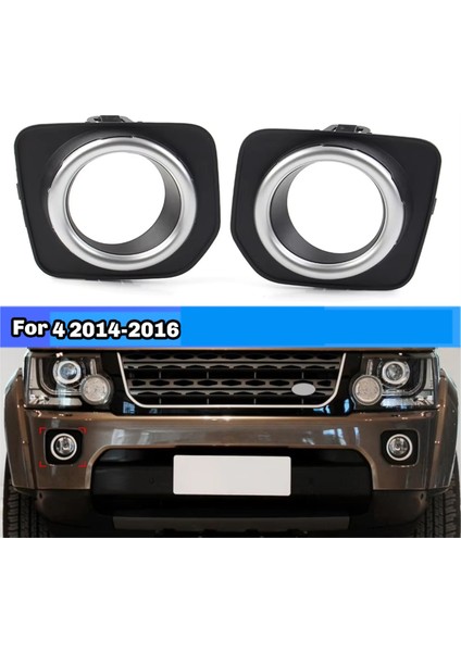 Land Rover Lr4 Keşif 4 2014-2016 Araba Ön Tampon Sis Işık Lamba Çerçevesi LR051335 LR051337 (Yurt Dışından) indirimleri