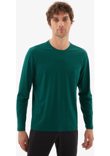 Erkek Pijama Takımı 40783 - Yeşil