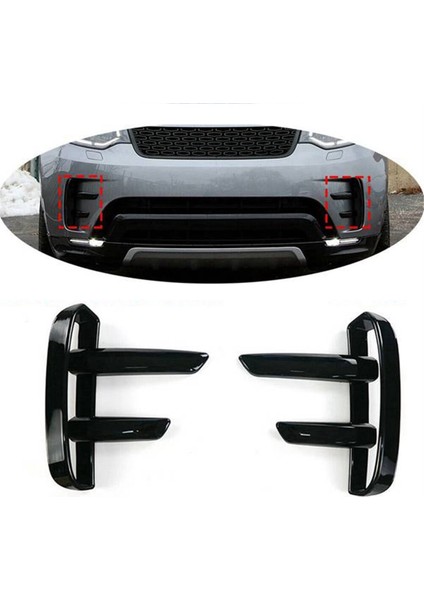 1 Çift Araba Ön Tampon Izgara Sis Lambası Izgara LR142430 Lıs Rover Discovery Için LR142429 5 2017-2022 (Yurt Dışından)
