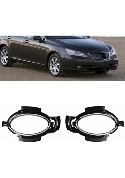 Ön Sis Lambası Braket Sis Lambası Çerçeve Dekoratif Kapak 52125-33070 52126-33070 Lexus ES350 GSV40 2006-2009 (Yurt Dışından) modelleri