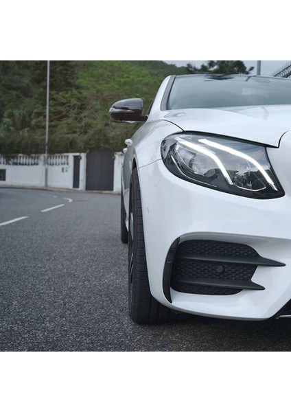 4pcs Ön Tampon Sis Izgarası Izgara Kapak Dekorasyonu Için Markedes-Benz E Sınıf Amg E43 E63 W213 2016-2020 (Yurt Dışından) fırsatları